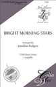 Bright Morning Stars TTBB choral sheet music cover